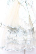画像9: BABY, THE STARS SHINE BRIGHT / Ver Placidum Mille fleurワンピースドレス【完全受注予約商品】  サックス Y-25-12-28-008-BA-OP-SA-ZY (9)