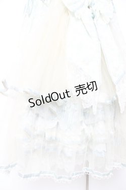 画像9: BABY, THE STARS SHINE BRIGHT / Ver Placidum Mille fleurワンピースドレス【完全受注予約商品】  サックス Y-25-12-28-008-BA-OP-SA-ZY