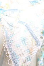 画像11: BABY, THE STARS SHINE BRIGHT / Ver Placidum Mille fleurワンピースドレス【完全受注予約商品】  サックス Y-25-12-28-008-BA-OP-SA-ZY (11)