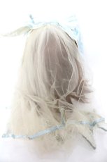 画像14: BABY, THE STARS SHINE BRIGHT / Ver Placidum Mille fleurワンピースドレス【完全受注予約商品】  サックス Y-25-12-28-008-BA-OP-SA-ZY (14)