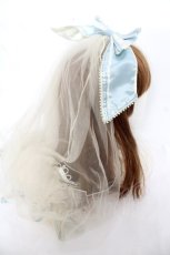 画像15: BABY, THE STARS SHINE BRIGHT / Ver Placidum Mille fleurワンピースドレス【完全受注予約商品】  サックス Y-25-12-28-008-BA-OP-SA-ZY (15)
