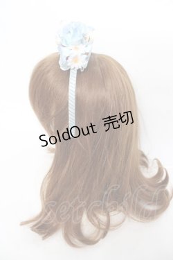 画像17: BABY, THE STARS SHINE BRIGHT / Ver Placidum Mille fleurワンピースドレス【完全受注予約商品】  サックス Y-25-12-28-008-BA-OP-SA-ZY