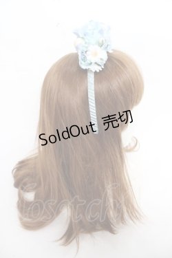 画像18: BABY, THE STARS SHINE BRIGHT / Ver Placidum Mille fleurワンピースドレス【完全受注予約商品】  サックス Y-25-12-28-008-BA-OP-SA-ZY