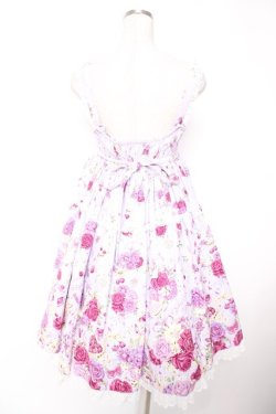 画像2: BABY, THE STARS SHINE BRIGHT / スローモーションブーケ〜あの日の私の想い〜柄ジャンパースカート  ラベンダー Y-25-12-28-009-BA-OP-SA-ZY