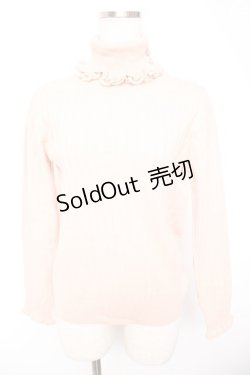 画像1: axes femme / ニットトップス M ピンク Y-26-01-01-049-AX-TO-SZ-ZY