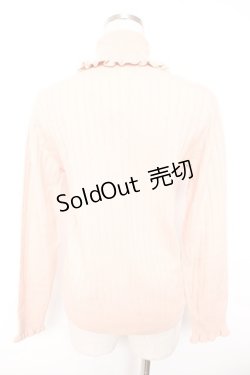 画像2: axes femme / ニットトップス M ピンク Y-26-01-01-049-AX-TO-SZ-ZY