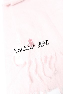 画像2: m petit by misako / NINA'Sコラボマフラー  ピンク Y-26-01-01-007-LO-ZA-SZ-ZY