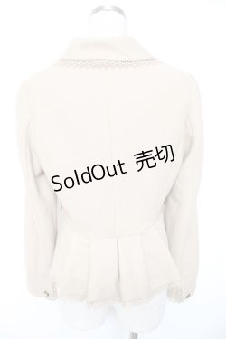 画像2: axes femme / ビジューポケットジャケット  ベージュ Y-26-01-01-055-AX-JA-SZ-ZY