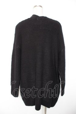 画像2: axes femme / ポケットリボンニットカーディガン M 黒 Y-26-01-01-062-AX-TO-SZ-ZY