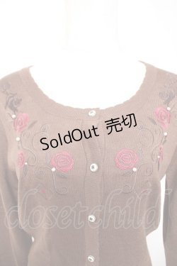 画像3: axes femme POETIQUE / 不思議の国のアリス/カーディガン  ブラウン Y-26-01-01-069-AX-TO-SZ-ZI