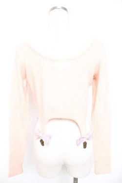 画像2: Swankiss / ガーター付きニットトップス F ピンク Y-26-01-01-081-CA-TO-SZ-ZY