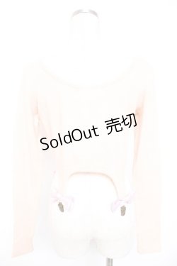 画像2: Swankiss / ガーター付きニットトップス F ピンク Y-26-01-01-081-CA-TO-SZ-ZY