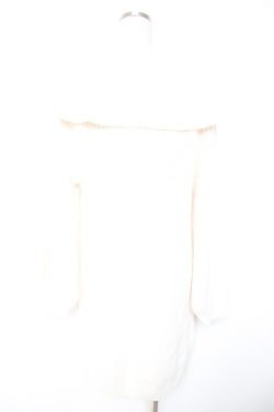 画像2: axes femme / W編み上げニットチュニック M オフ Y-26-01-01-095-AX-OP-SZ-ZY