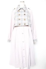 画像1: axes femme POETIQUE / 2WAYバイカラーコート M ラベンダー Y-26-01-01-098-AX-CO-SZ-ZS (1)