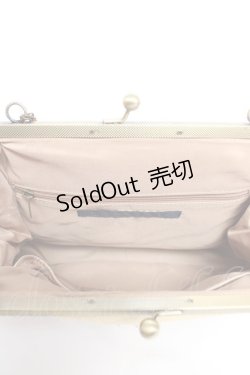 画像3: an another angelus / 刺繍がま口バック  ベージュ Y-26-01-01-012-CA-BG-SZ-ZY