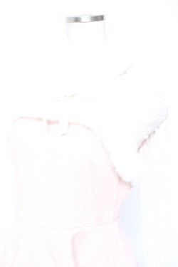画像3: Swankiss / メルトンファーワンピース F ピンク Y-26-01-01-111-CA-OP-SZ-ZY