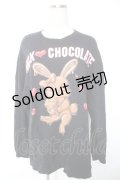 MILK / チョコレートバニースウェット  黒 Y-26-01-01-119-ML-TO-SZ-ZY