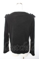 画像2: MILK / レースハイネックトップス  黒 Y-26-01-01-121-ML-TO-SZ-ZT625 (2)