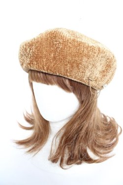 画像1: axes femme / ベレー帽  からし Y-26-01-01-014-AX-AC-AS-ZY