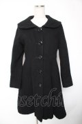 MILK / Angelinaコート  黒 Y-26-01-01-124-ML-CO-SZ-ZY