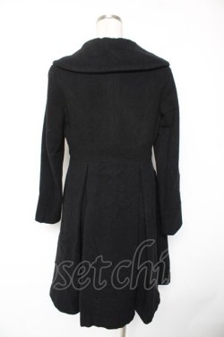 画像2: MILK / Angelinaコート  黒 Y-26-01-01-124-ML-CO-SZ-ZY