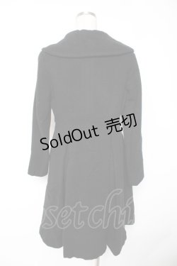 画像2: MILK / Angelinaコート  黒 Y-26-01-01-124-ML-CO-SZ-ZY