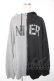 画像1: NieR Clothing / 防寒裏起毛TWO-TONE ZIP PARKA【FACE LOGO】 F グレー×黒 Y-26-01-01-127-PU-JA-SZ-ZY (1)