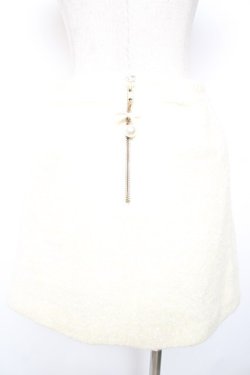 画像2: LIZ LISA / ツイード台形スカート  生成り Y-26-01-01-138-LO-SK-SZ-ZY