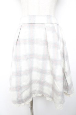 画像1: LODISPOTTO / チェックフレアスカート M オフ Y-26-01-01-139-LO-SK-SZ-ZY