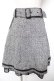 画像1: axes femme / ヘリンボーンツイードスカート M 黒 Y-26-01-01-140-AX-SK-SZ-ZY (1)