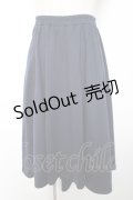 axes femme / 縦レース入フィッシュテールスカート M 紺 Y-26-01-01-143-AX-TO-SZ-ZY