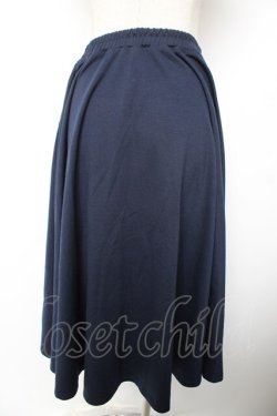 画像2: axes femme / 縦レース入フィッシュテールスカート M 紺 Y-26-01-01-143-AX-TO-SZ-ZY