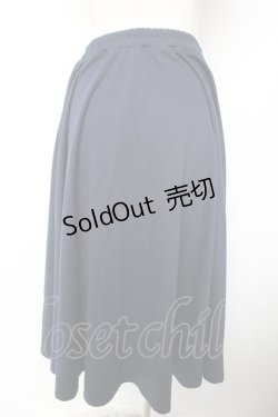 画像2: axes femme / 縦レース入フィッシュテールスカート M 紺 Y-26-01-01-143-AX-TO-SZ-ZY