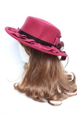 画像3: axes femme / ローズブーケフェルトカンカン  ワイン Y-26-01-01-021-AX-AC-SZ-ZY