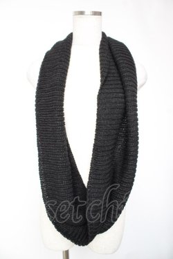 画像2: NieR Clothing / ORIGINAL NECK WARMER  黒 Y-26-01-01-003-PU-ZA-SZ-ZY