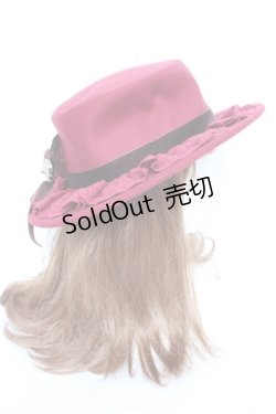 画像4: axes femme / ローズブーケフェルトカンカン  ワイン Y-26-01-01-021-AX-AC-SZ-ZTK037