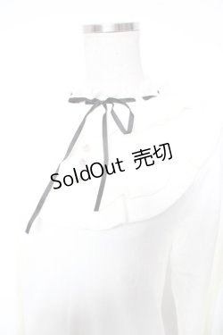 画像3: axes femme / ヨークフリルニット  白 Y-26-01-01-024-AX-TO-SZ-ZY