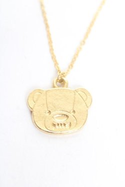 画像1: Rydia / くまネックレス  ゴールド Y-26-01-05-001-PU-AC-SZ-ZY