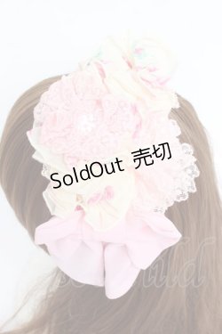 画像5: Angelic Pretty / Powder Roseカチューシャ  イエロー Y-26-01-05-041-AP-AC-SZ-ZY