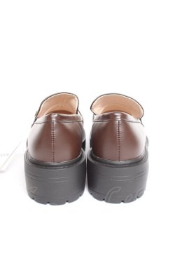 画像3: axes femme / バックルデザインローファー L 茶 Y-26-01-05-042-AX-SH-SZ-ZY