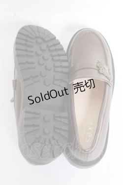 画像5: axes femme / バックルデザインローファー L 茶 Y-26-01-05-042-AX-SH-SZ-ZY