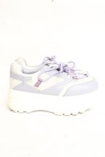 画像4: axes femme POETIQUE / 切替え厚底スニーカー L ラベンダーY-26-01-05-043-AX-SH-SZ-ZTK030 (4)