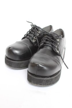 画像1: DearMyLove / 厚底ローファー 23.5 黒 Y-26-01-05-045-EL-SH-SZ-ZY