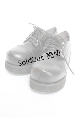 画像1: DearMyLove / 厚底ローファー 23.5 黒 Y-26-01-05-045-EL-SH-SZ-ZY