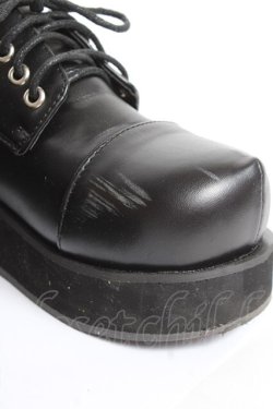 画像5: DearMyLove / 厚底ローファー 23.5 黒 Y-26-01-05-045-EL-SH-SZ-ZY