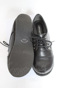 画像6: DearMyLove / 厚底ローファー 23.5 黒 Y-26-01-05-045-EL-SH-SZ-ZY