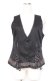 画像1: axes femme / バックレースベスト M 黒 Y-26-01-05-046-AX-TO-SZ-ZY (1)