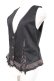 画像2: axes femme / バックレースベスト M 黒 Y-26-01-05-046-AX-TO-SZ-ZY (2)