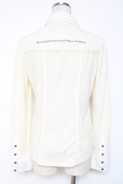 画像3: OZZ ANGELO / 襟付きブラウスプルオーバー  生成り Y-26-01-05-059-OO-BL-SZ-ZY