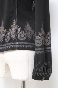 画像3: Rozen Kavalier / レース切替プリントトップス  黒 Y-26-01-05-063-OO-TO-SZ-ZY